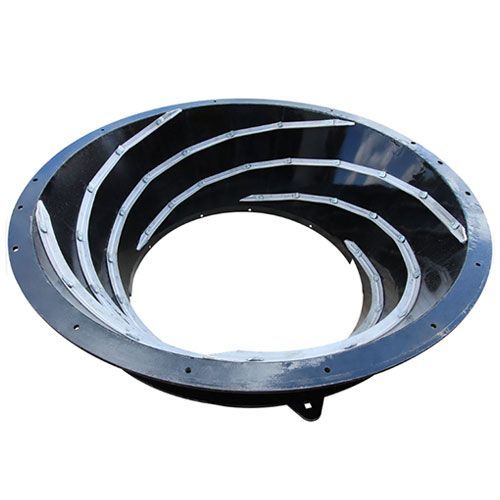 Rotor Transition Cone, Extended Wear, Stainless Steel Vanes - Fits International / Case IH