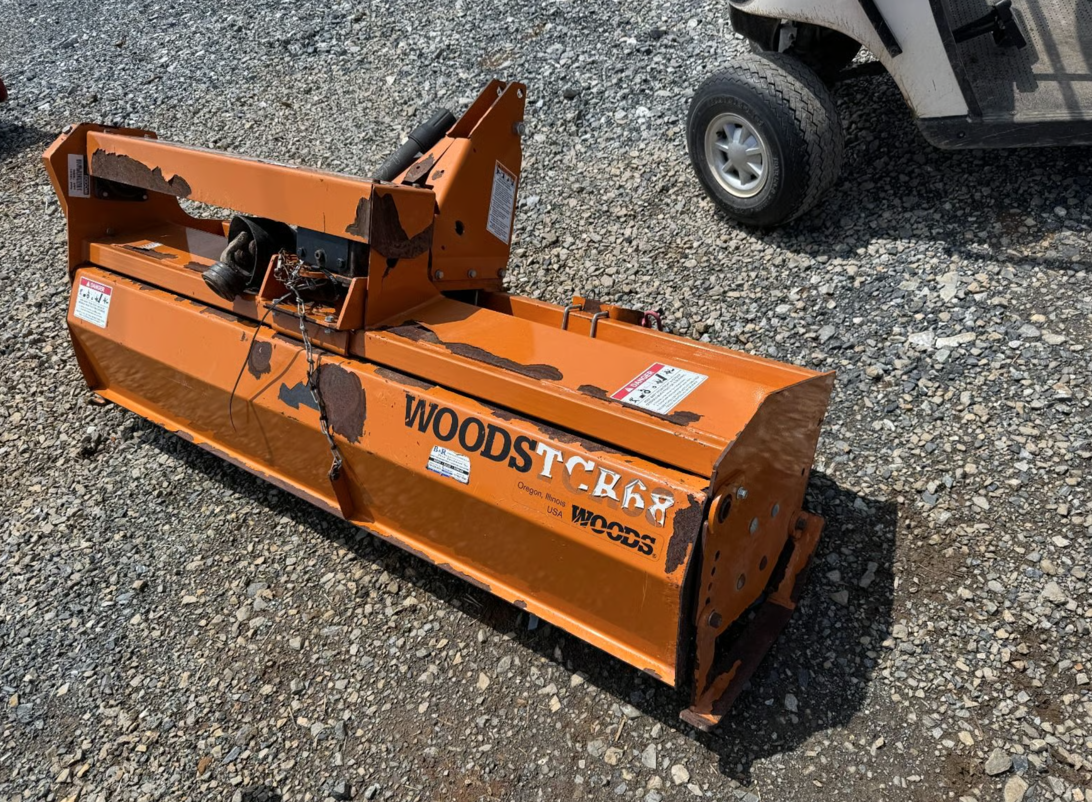 Woods TCR68 68" Reverse Tine Rototiller