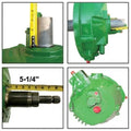 Remanufactured Feeder House Reverser Gear Box fits John Deere 9660 9670 9760 9770 9860
